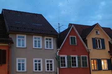houses in the city