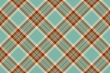 Elegant teal, beige, and brown plaid pattern.  Perfect for textile design, apparel, website backgrounds, or scrapbooking.