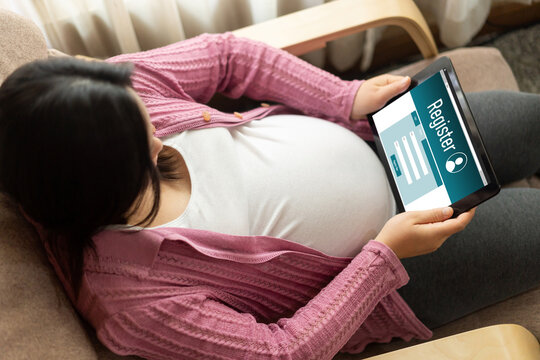 Online registration form for modish form filling on the internet website - Powered by Adobe