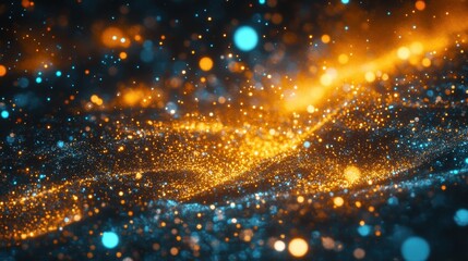 Cryptocurrency blockchain network background. Bright glowing symbols. Futuristic big data information. Graphic concept for your design