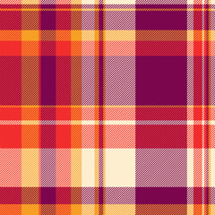Vibrant autumnal plaid pattern.  Warm, rich colors evoke feelings of comfort and cozy style. Ideal for fall fashion, textiles, or seasonal designs.  Use as a background, texture, or print design.