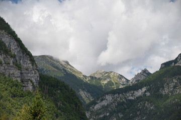 Fototapeta premium Alpine clouds