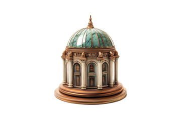 Fototapeta premium Elegant Dome Shaped Architectural Model Exquisite Craftsmanship Beautiful Design