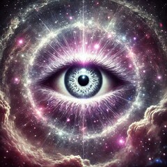 Galactic Eye with Celestial Energy
