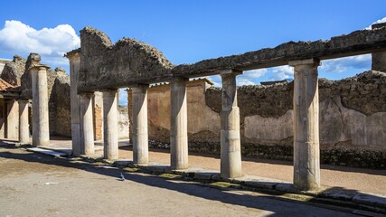 Pompeii, Campania, Naples, Italy, Europe