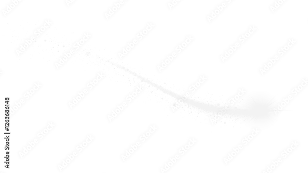 Wall mural png a vector glowing light effect illustration night space.