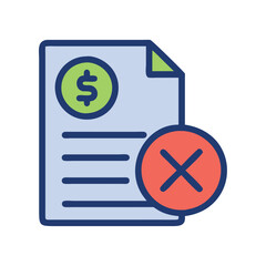 Financial crisis document rejection and economic loss