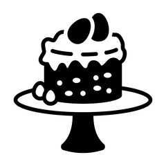 Easter Cake Icon
