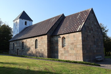 old church in the countryside
