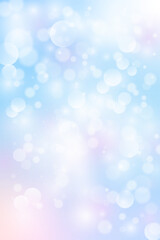 空色の春風を感じるキラキラ背景とフレームデザイン　（見出し　タイトル　カード）