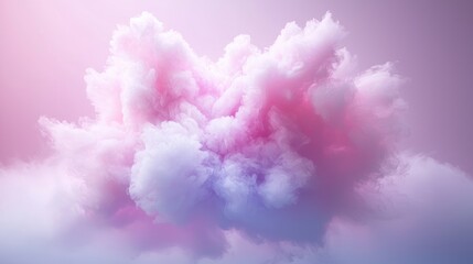 Fototapeta premium Pink purple cloudscape, dreamy background, design element