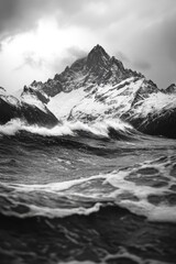 Obraz premium Mountain and Sea Panorama