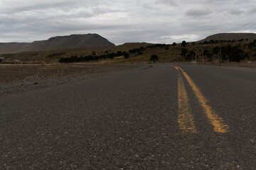 camino en la ruta
