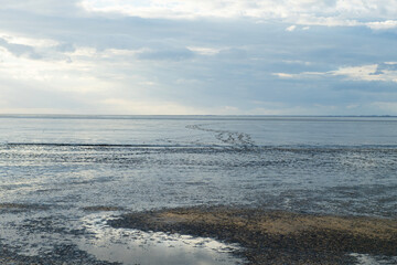 Blick über die Nordsee in Norddeich
