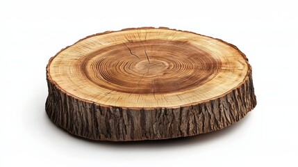 Natural Wooden Tree Stump Round Cutting Board for Rustic Decor