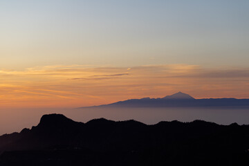 Teide al atardecer