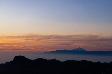 Teide al atardecer