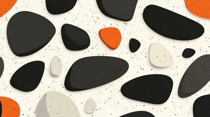 Experience the beauty of abstract shapes with a modern, minimalist touch, perfect for any contemporary decor.