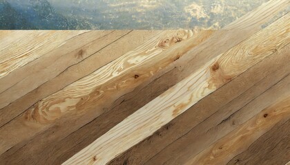 Natural wood texture, top view of natural pattern for backdrop, light wooden color, abstract background