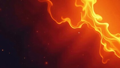 Fiery blaze background, textured orange and red flames , illustration, scorched, abstract