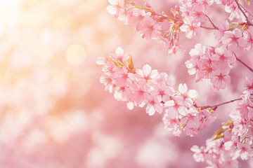 Fototapeta premium イラスト, 春, サクラ, さくら, 桜, 花, 木, サクランボ, 全盛期, ブランチ, とぶ, ピンク, sakura, 自然, フローラル, 日本人, 文科系, 咲く, デザイン, 模様, ベクター, 植える, 日本, 花, 季節, 葉, 美しさ, すごい, イラスト, サマータイム, フレーム, ウォーターカラー