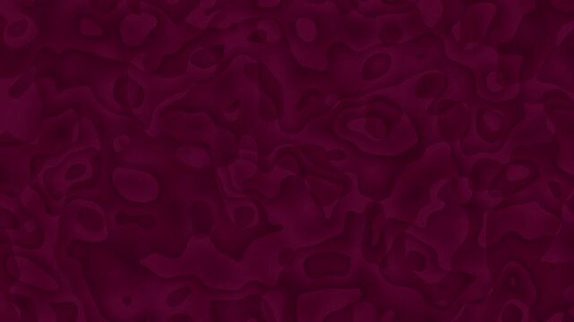 A deep maroon abstract texture with intricate organic patterns, resembling a surreal fluid surface in constant movement.