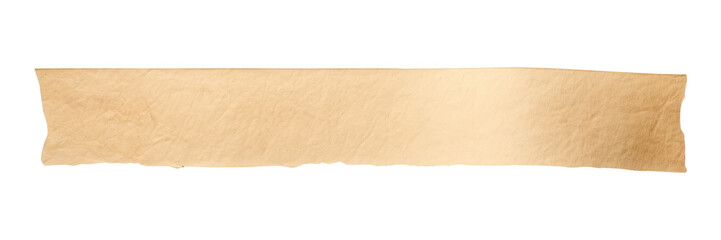 PNG Beige color washi tape paper white background rectangle.