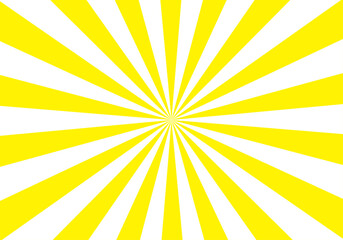 背景素材　ポップな放射線状の背景