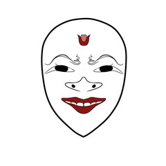 indonesian topeng, mask