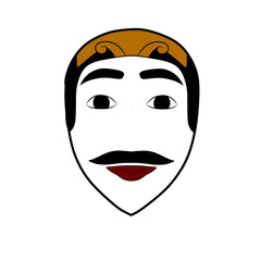 indonesian topeng, mask