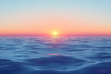 Obraz premium sunset over the sea