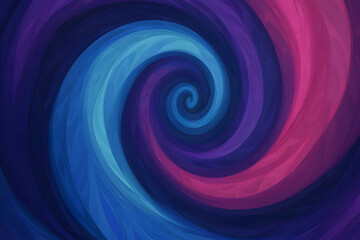 abstract colorful background with spiral