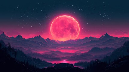 sunrise over mountains