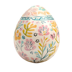 Fototapeta premium easter egg isolated on transparent background. Happy Easter