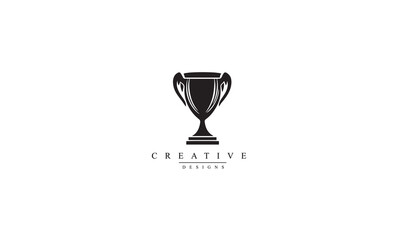 cricket cup line black icon white background