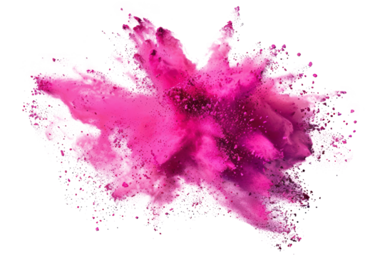 PNG Pink magenta holi paint color powder backgrounds purple