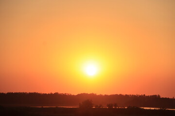 The Qu'Appelle River area scenery