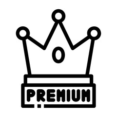 crown Line Icon