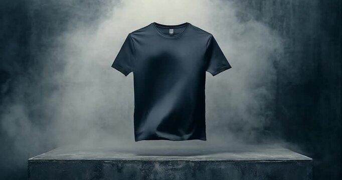 3D polo shirt mock-up set, modern touch to the presentation, E-commerce and sales theme with clothes products.