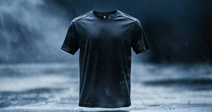 3D polo shirt mock-up set, modern touch to the presentation, E-commerce and sales theme with clothes products.
