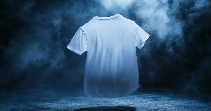 3D polo shirt mock-up set, modern touch to the presentation, E-commerce and sales theme with clothes products.