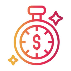 limited Line Gradient Icon