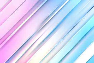 Fototapeta premium Colorful diagonal stripes pattern with pastel pink and blue gradients