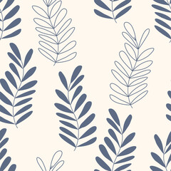 Fototapeta premium Flower seamless pattern design with beautiful flower and leaves. Flower art. floral and leaf pattern design for fabric, cotton, wallpaper, satin, gift wrap, carpet, background.