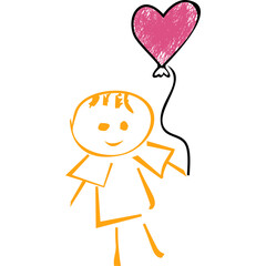 Children Draw Doodle