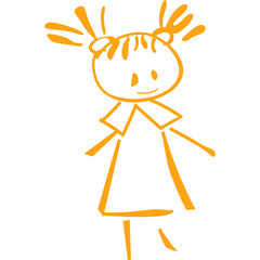 Children Draw Doodle