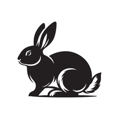 vector illustration of a bunny