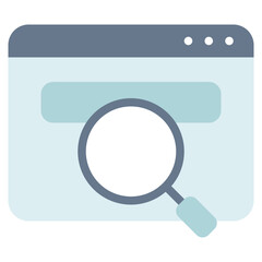 Elegant Search Icon for Websites and Applications