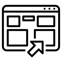 Responsive Web Design Icon for UI/UX
