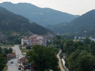 Devin, Smolyan Province, Bulgaria. A city in the Rhodope Mountains.